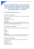 NSG 223 HERZING MODULE 2 EXAM 2026&sol;2027 &vert; MEDICAL-SURGICAL NURSING II &vert; 40 VERIFIED Q&A &vert; DETAILED RATIONALES &vert; NGN-ALIGNED &vert; PASS GUARANTEED &ndash; A&plus; GRADED