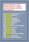 Medical Terminology Study Guide 2026 &vert; Practice Questions