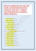 Medical Terminology for PTCB Exam &vert; RxTechExam Study Guide