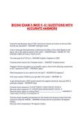 BIO340 EXAM 3 &lpar;MOD 5 -6 &rpar; QUESTIONS WITH ACCURATE ANSWERS