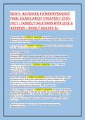 NR507 Advanced Pathophysiology Final Exam &vert; Study Guide 2026