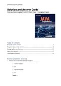 Java Programming 10th Edition by Joyce Farrell&colon; Complete Solution Manual&comma; Test Bank & Exam Prep Guide 
