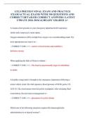 ATLS Pretest Exam Study Guide &vert; Advanced Trauma Life Support Practice Questions & Answers &vert; Trauma Review &vert; Latest Update 2026