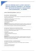 NSG 223 HERZING QUIZ 5 LATEST 2026&sol;2027 &vert; MEDICAL-SURGICAL NURSING II &vert; 50 VERIFIED Q&A &vert; DETAILED RATIONALES &vert; NGN-ALIGNED &vert; PASS GUARANTEED &ndash; A&plus; GRADED