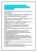 NHCO phlebotomy Practice Exam 4 Questions and Answers Latest Versions 2026 Top Rated