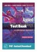 Test Bank for Applied Pathophysiology&colon; A Conceptual Approach &lpar;4th Edition&rpar; by Judi L&period; Nath