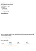 SGNL 1401 2&period;5 Worksheet Part 1 2026&sol;2027 Latest Update &vert; Study Guide & Practice Questions &vert; Spanish Course Review