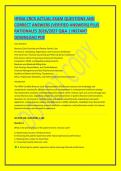 HFMA CRCR ACTUAL EXAM QUESTIONS AND CORRECT ANSWERS &lpar;VERIFIED ANSWERS&rpar; PLUS RATIONALES 2026&sol;2027 Q&A &vert; INSTANT DOWNLOAD PDF