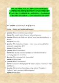 PSY 101 SDSU LAUMAKIS EXAM 2026&sol;2027 COMPLETE 200 QUESTIONS AND CORRECT ANSWERS &lbrack;VERIFIED ANSWERS&rsqb; &vert; Psychology&vert; ALREADY GRADED A&plus; &vert; GUARANTEED PASS