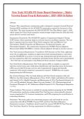 New York NCLEX-PN State Board Simulator &vert; Multi&NewLine;Version Exam Prep & Rationales &vert; 2027&ndash;2028 Syllabus 