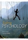 Exploring Psychology by David G&period; Myers Latest Edition Test Bank &vert; Study Guide & Practice Questions