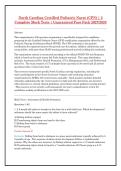 North Carolina Certified Pediatric Nurse &lpar;CPN&rpar; &vert; 3 &NewLine;Complete Mock Tests &vert; Guaranteed Pass Pack 2027&sol;2028