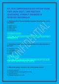 ATI TEAS CARDIOVASCULAR SYSTEM EXAM PREP 2026&ndash;2027 &vert; 200 PRACTICE QUESTIONS&comma; CORRECT ANSWERS & DETAILED RATIONALES