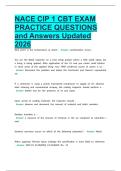 NACE CIP 1 CBT EXAM PRACTICE QUESTIONS and Answers Updated 2026&NewLine;
