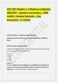 AHIP 2027 Modules 1 questions and correct answers&period;pdf