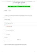 NSG 5003 NSG5003 Weeks 1&ndash;10 Advanced Quiz & Knowledge Check &vert; Nursing Practice Questions