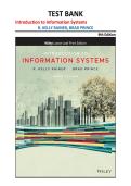 Test Bank Introduction to Information Systems 9th Edition Rainer Prince