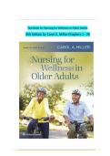 Test Bank for Nursing for Wellness in Older Adults 9th Edition by Carol A&period; Miller &ndash; Chapters 1&ndash;29