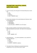PHLEBOTOMY MULTIPLE CHOICE QUESTIONS EXAMS &sol;GRADED A&plus;&sol;&lpar;2025-2026&rpar;