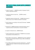 EDF 6222 FINAL EXAM WITH CORRECT ANSWERS&period;