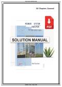 Solutions Manual&colon; Power System Analysis by Hadi Saadat &lpar;10 Files Merged&rpar; &lpar;3rd Edition&rpar; - Graded A&plus; Comprehensive&period;&period;&period;