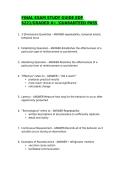 EDF 6222 FINAL EXAM WITH CORRECT ANSWERS&period;