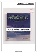 Solutions Manual&colon; For Fundamentals of Probability with Stochastic Processes by Saeed Ghahramani&comma; 2019 &lpar;4th Editi&period;&period;&period;