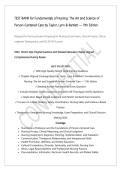 TEST BANK for Fundamentals of Nursing&colon; The Art and Science of Person-Centered Care 11th Edition by Taylor&comma; Lynn & Bartlett &vert; 1000&plus; NCLEX-Style Questions with Detailed Rationales