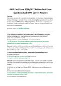 AHIP Final Exam 2026&sol;2027-Edition Real Exam&NewLine;Questions And 100&percnt; Correct Answers&NewLine;