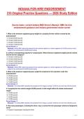 INDIANA FOR-HIRE ENDORSEMENT&NewLine;210 Original Practice Questions &mdash; 2026 Study Edition&NewLine;&NewLine;&NewLine;Source basis&colon; current Indiana BMV Driver's Manual &sol; BMV for-hire endorsement guidance and Indiana government motor-carrier &NewLine;