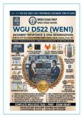 WGU D522 &lpar;WEN1&rpar; Task 1 Performance Assessment Guide 2026 &vert; Incident Response & DNS Remediation &vert; Python&comma; GitLab&comma; Device Inventory&comma; Email & Helpdesk API