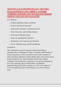 NIGHTINGALE PATHOPHYSIOLOGY MIDTERM &NewLine;EXAM QUESTIONS AND CORRECT ANSWERS &NewLine;&lpar;VERIFIED ANSWERS&rpar; PLUS RATIONALES 2026&sol;2027 &NewLine;EDITION &vert; INSTANT DOWNLOAD PDF
