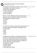 CEH-110 CEH 312-50v10 Review 2026 Update &sol; Score 100&percnt; Exam Prep &sol; Study Guide & Test Bank&NewLine;&NewLine;