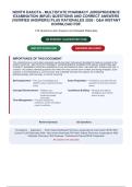 NORTH DAKOTA - MULTISTATE PHARMACY JURISPRUDENCE&NewLine;EXAMINATION &lpar;MPJE&rpar; QUESTIONS AND CORRECT ANSWERS&NewLine;&lpar;VERIFIED ANSWERS&rpar; PLUS RATIONALES 2026 &sol; Q&A INSTANT&NewLine;DOWNLOAD PDF