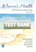 Test Bank For Women&rsquo;s Health&colon; A Primary Care Clinical Guide 5th Edition &vert; Schadewald&comma; Pritham&comma; Youngkin&comma; Davis & Juve &vert; ISBN 9780135659663 &vert; Chapters 1-26
