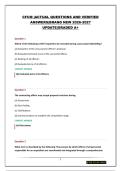 CFCM &vert;ACTUAL QUESTIONS AND VERIFIED ANSWERS&vert;BRAND NEW 2026-2027 UPDATE&vert;GRADED A&plus;
