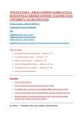 NUR 231 Exam 2 &ndash; Adult Nursing II &lpar;2026&rpar; Actual Questions & Verified Answers &vert; Illinois State University &vert; Guarantee Pass