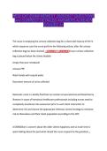 HESI CAT EXAM NEWEST 2026&sol;2027 QUESTIONS &NewLine;and CORRECT DETAILED ANSWERS ALREADY &NewLine;GRADED A&plus; 