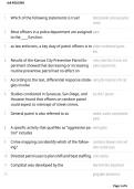 Chapter 8 Policing &vert; Study Guide&comma; Practice Questions&comma; Answers & Exam Review 2026&sol;2027
