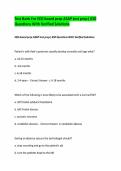 Test Bank For EEG board prep ASAP test prep&vert; 650 Questions With Verified Solutions