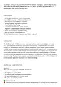 NIH STROKE SCALE &lpar;NIHSS&rpar; GROUP A PATIENT 1-6&colon; VERIFIED ANSWERS & CERTIFICATION GUIDE&rsqb; &NewLine;QUESTIONS AND ANSWERS &vert; VERIFIED AND WELL DETAILED ANSWERS &vert; PLUS RATIONALES &vert;&NewLine;GUARANTEED PASS &vert; LATEST EXAM UPDATE&NewLine;
