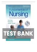 TEST BANK FOR Fundamentals of Nursing&colon; The Art and Science of Person-Centered Care Tenth&comma; North American Edition by Carol R&period; Taylor ISBN&colon; 978-1975168155 COMPLETE GUIDE 100&percnt; VERIFIED
