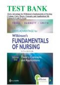 Test Bank For Davis Advantage for Wilkinson's Fundamentals of Nursing &lpar;1 Volume Set&rpar;&colon; Theory&comma; Concepts&comma; and Applications&comma; 5th Edition by Leslie S&period; Treas &comma; Karen L&period; Barnett&comma; Mable H&period; Smith All Chapters 1-46