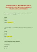 JBL MODULE 2 PRACTICE EXAM LATEST 2026 UPDATED &NewLine;QUESTIONS AND VERIFIED 100&percnt; SOLUTIONS &lpar;2026&sol;2027&rpar; &NewLine;GRADE&colon; A&plus;&vert;STATUS&colon; GUARANTEED PASS