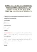 FDNY S-25&colon; SUPERVISING HANDLING&NewLine;AND USE OF CHEMICALS IN SCHOOL&NewLine;LABS&period; QUESTIONS AND VERIFIED&NewLine;ANSWERS JUST RELEASED