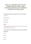 FDNY S-55 CERTIFICATE OF FITNESS&colon;&NewLine;CITYWIDE FIRE ALARM SYSTEMS&NewLine;STUDY GUIDE QUESTIONS AND&NewLine;VERIFIED ANSWERS JUST RELEASED