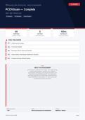  PCCN Exam Progressive Care Certified Nurse 2026&sol;2027 &ndash; Questions and Answers &vert; 100&percnt; Verified &vert; Detailed Rationales &ndash; Pass Guaranteed &ndash; A&plus; Graded