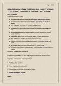 NUR 171 EXAM 4 B EXAM QUESTIONS AND CORRECT VERIFIED SOLUTIONS LATEST UPDATE THIS YEAR &ndash; JUST RELEASED&period;pdf&NewLine;&NewLine;