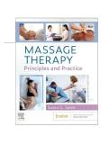 TEST BANK FOR Massage Therapy&colon; Principles and Practice 7th Edition by Susan G&period; Salvo&period;ISBN&colon;9780323878159 COMPLETE GUIDE ALL CHAPTERS COVERED 10&percnt; VERIFIED A&plus; GRADE ASSURED&excl;&excl;&excl;&excl;&excl; 