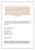NYS REAL ESTATE U EXAM &sol; APPROVED NYS REAL ESTATE U FINAL EXAM ACTUAL 2026&sol;2027 COMPREHENSIVE TEST BANK AND HIGH YIELD PRACTICE QUESTIONS ACCURATE EXAM COMPLETE APPROVED QUESTIONS WITH WELL ELABORATED SOLUTIONS AND DETAILED RATIONALES &lpar;100&percnt; CORRECT VERIFI